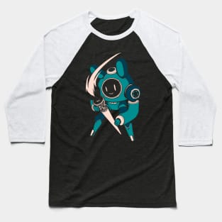 Bunny Bot - Elegant Baseball T-Shirt